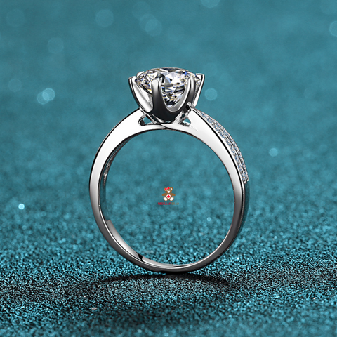 Sterling Silver Engagement Promise Ring