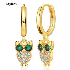 18K Gold Plated Anti-Tarnish Earrings.