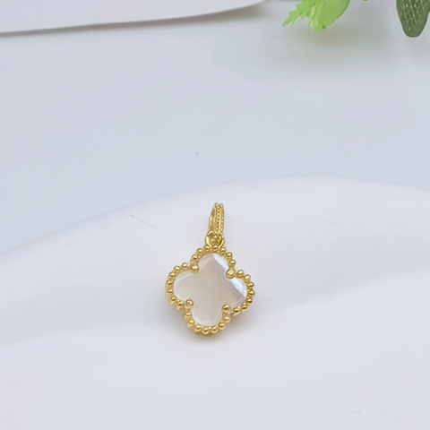 Sterling Silver Gold Filled Clover Pendant