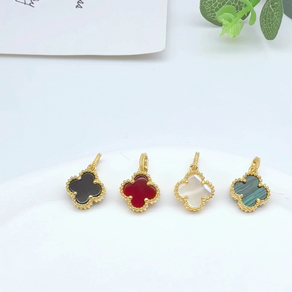 Sterling Silver Gold Filled Clover Pendant