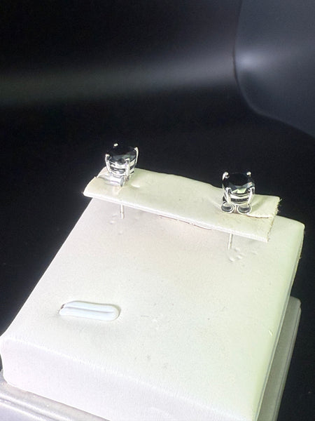 Half Carat 0.5 Moissanite Diamond Studs Earring. Pass Diamond Test