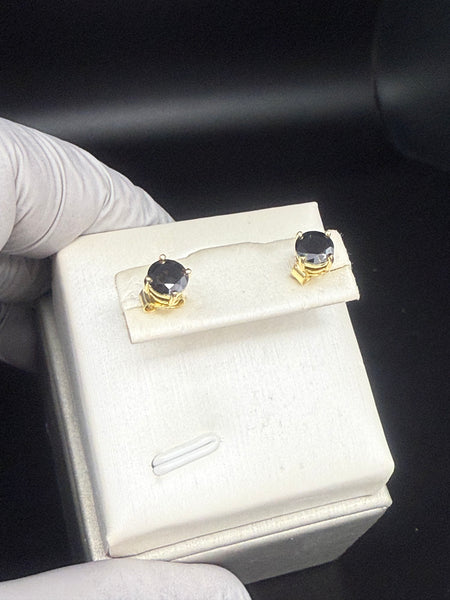 Half Carat 0.5 Moissanite Diamond Studs Earring. Pass Diamond Test