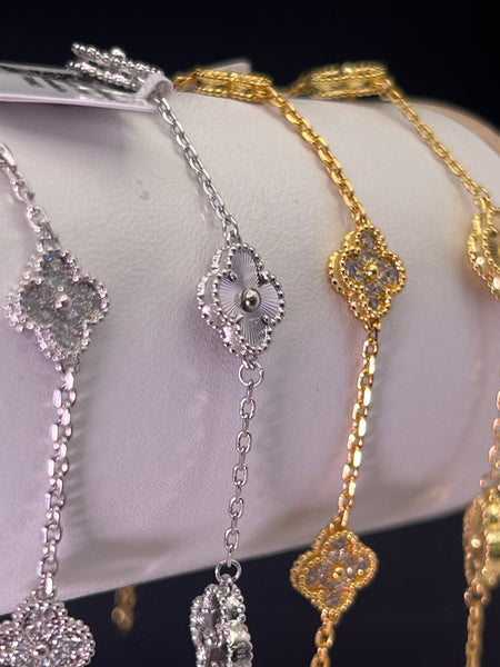 18k Gold Plated MINI VCA Style Bracelet