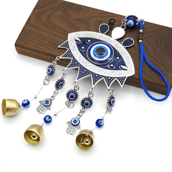Red Leaf Bear - FREE Shipping Over $75 - Something for Everyone Evil Eye Blue Evil Eye Chimes Amulet Evil Eye Wall Decor
