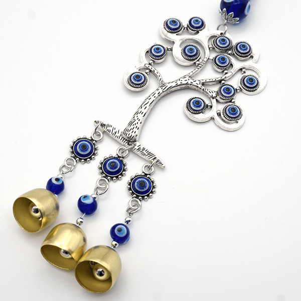 Red Leaf Bear - FREE Shipping Over $75 - Something for Everyone evil eye Evil Eye Hanging Family Tree Blue Evil Eye Amulet Home Wall Decoration for Protection (Wind Chimes)