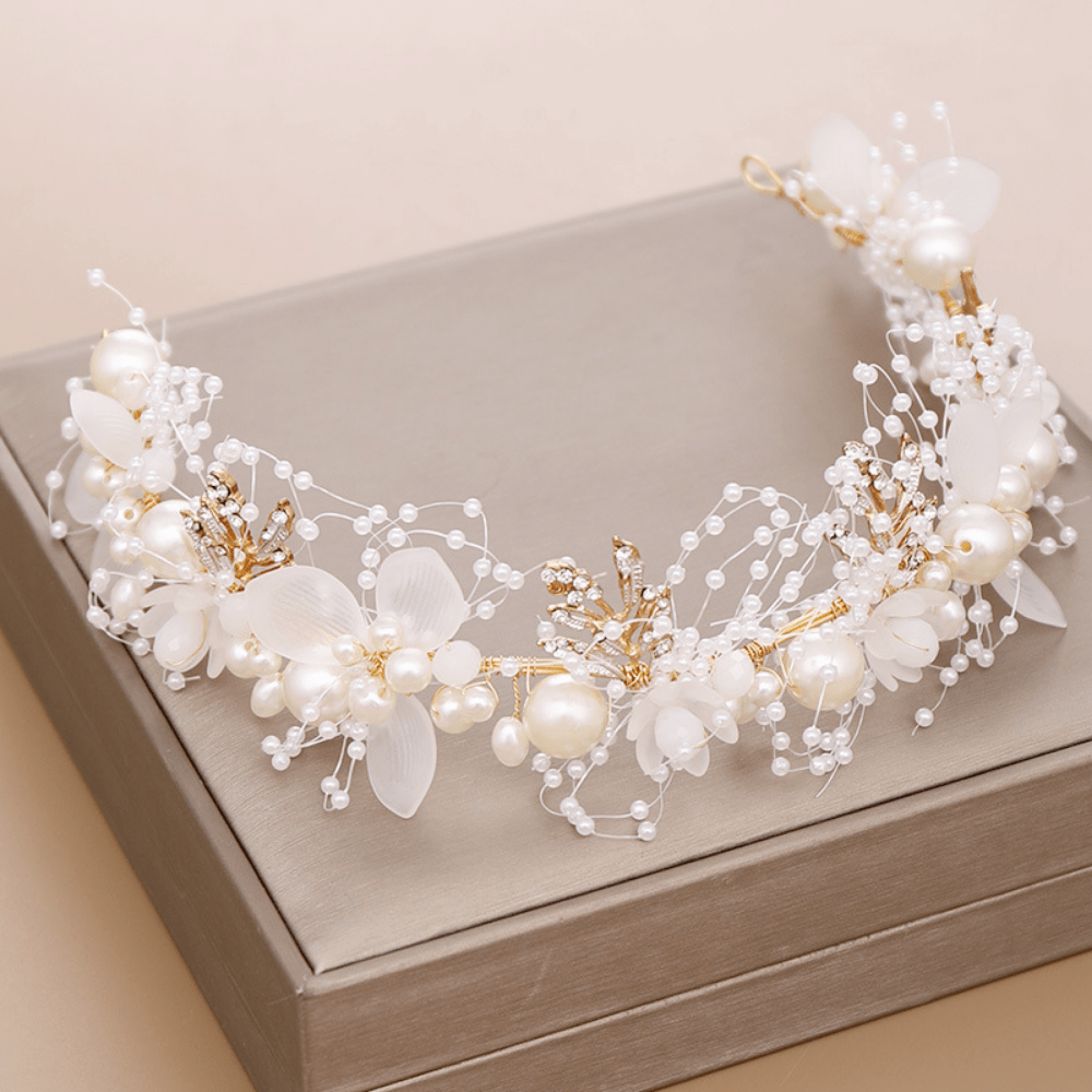 Red Leaf Bear - FREE Shipping Over $99 - Something for Everyone Bridal Flower Hair Clip