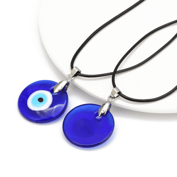 Red Leaf Bear - FREE Shipping Over $99 - Something for Everyone Evil Eye LARGE EVIL EYE Necklace Pendant Boho Indie Trendy Evil Eye Necklace Statement Evil Eye Protection.