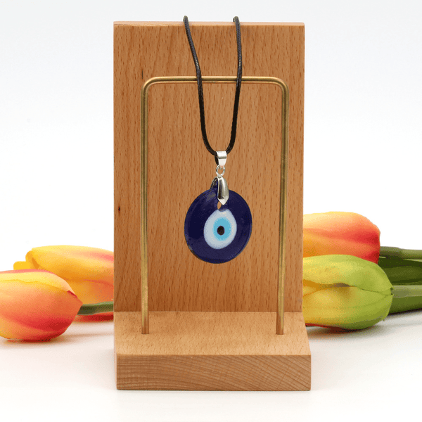 Red Leaf Bear - FREE Shipping Over $99 - Something for Everyone Evil Eye LARGE EVIL EYE Necklace Pendant Boho Indie Trendy Evil Eye Necklace Statement Evil Eye Protection.
