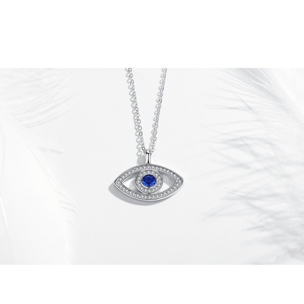 Red Leaf Bear - FREE Shipping Over $99 - Something for Everyone Necklace 925 Sterling Silver Evil Eye Necklace.