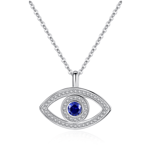 Red Leaf Bear - FREE Shipping Over $99 - Something for Everyone Necklace 925 Sterling Silver Evil Eye Necklace.