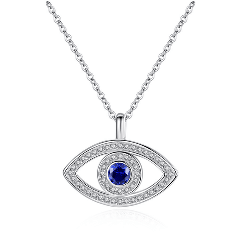 Red Leaf Bear - FREE Shipping Over $99 - Something for Everyone Necklace 925 Sterling Silver Evil Eye Necklace.