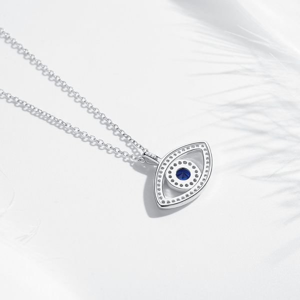 Red Leaf Bear - FREE Shipping Over $99 - Something for Everyone Necklace 925 Sterling Silver Evil Eye Necklace.