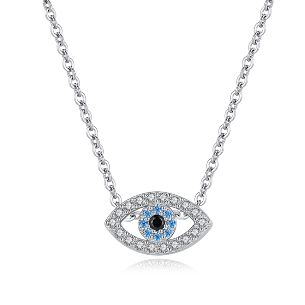 Red Leaf Bear - FREE Shipping Over $99 - Something for Everyone Necklace Sterling Silver Evil Eye Choker Necklace.