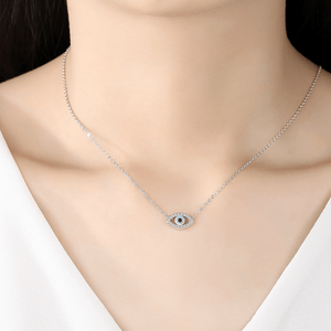 Red Leaf Bear - FREE Shipping Over $99 - Something for Everyone Necklace Sterling Silver Evil Eye Choker Necklace.