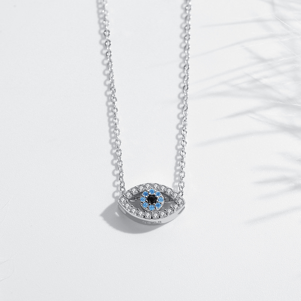 Red Leaf Bear - FREE Shipping Over $99 - Something for Everyone Necklace Sterling Silver Evil Eye Choker Necklace.