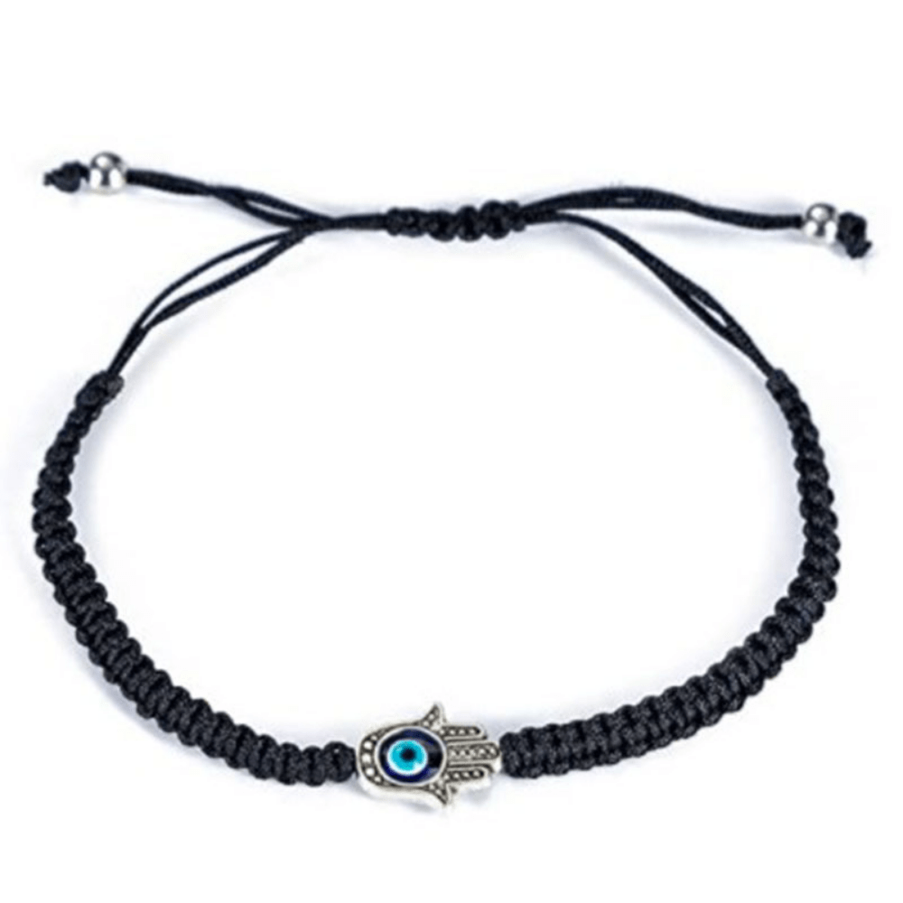 Red Leaf Bear - FREE Shipping - Something for Everyone Anklet Hamsa Evil Eye Protection Adjustable Woven Handmade Bracelet