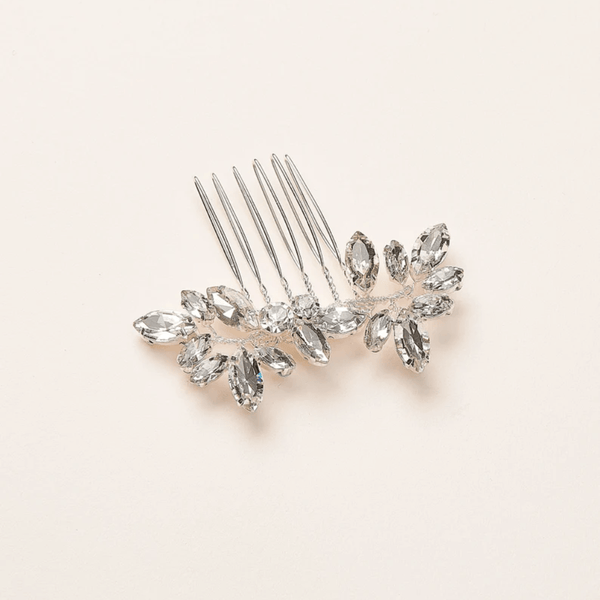 Red Leaf Bear - FREE Shipping - Something for Everyone Apparel & Accessories Crystal Bridal Hair Clip, Floral Crystal Wedding Hair Clip.