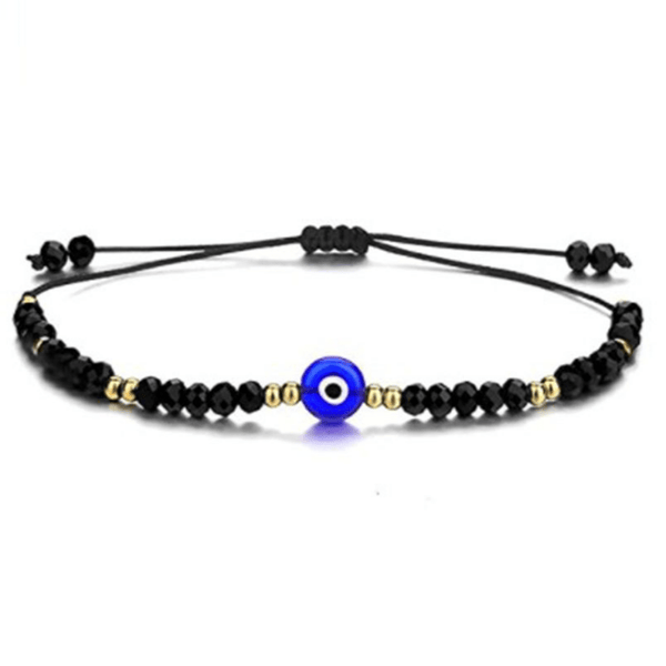 Red Leaf Bear - FREE Shipping - Something for Everyone Evil Eye beads Lucky Charm protection Bracelet