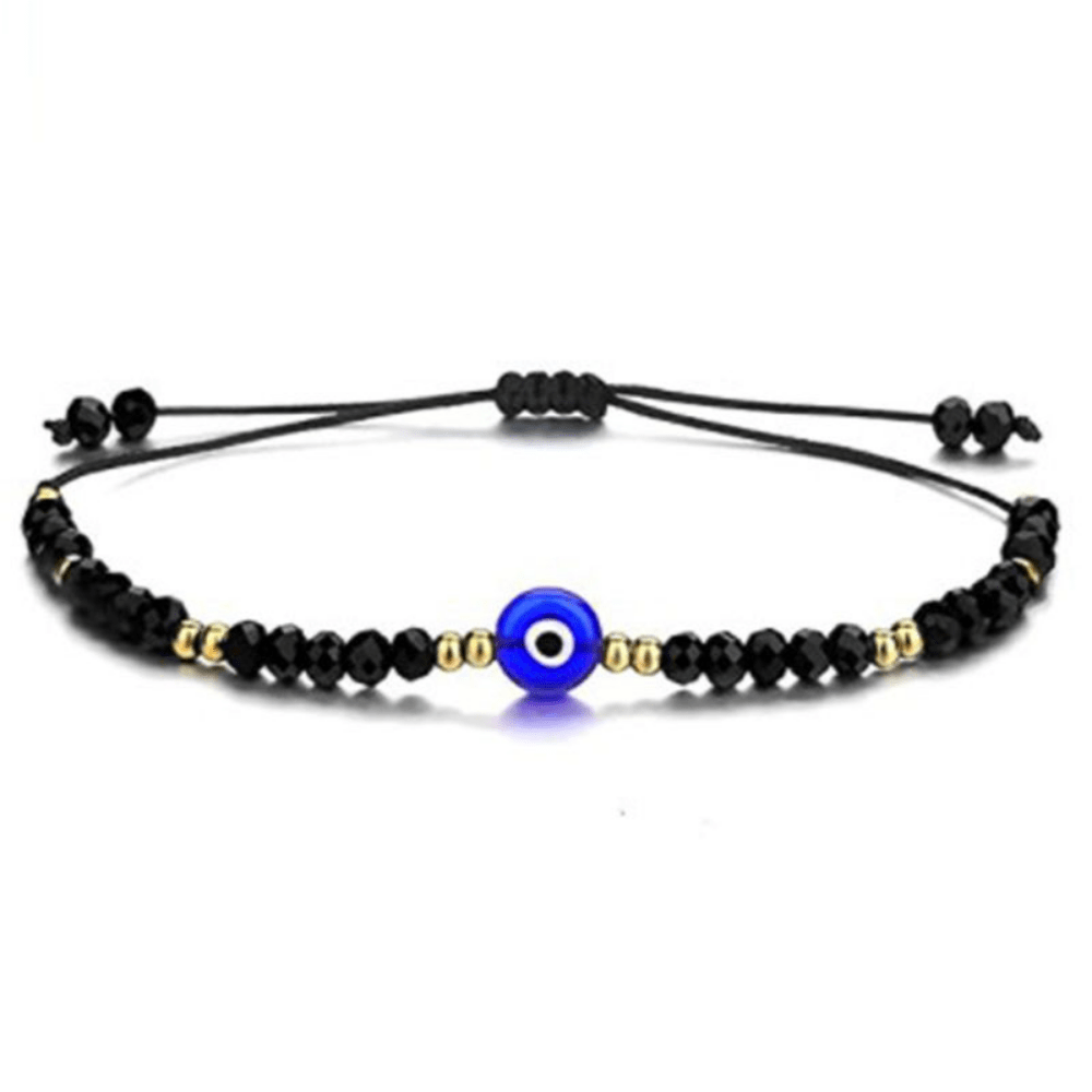 Red Leaf Bear - FREE Shipping - Something for Everyone Evil Eye beads Lucky Charm protection Bracelet