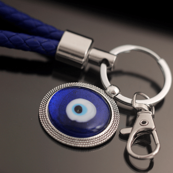 Red Leaf Bear - FREE Shipping - Something for Everyone Evil Eye Evil Eye Leather Blue Keychain