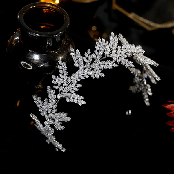 Red Leaf Bear - FREE Shipping - Something for Everyone Rhinestone Tiara with Cubic Zirconia, Wedding Crown, Bridal Tiara,Tiara Headband, Bridal Headpiece, Bridal Hair Accessories
