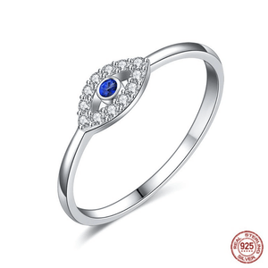 Red Leaf Bear - FREE Shipping - Something for Everyone Ring Sterling Silver Evil Eye Ring